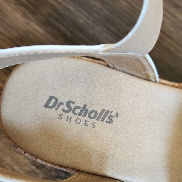Dr. Scholl's White Slide Sandals with Cushioned Sole - Picture 2 of 5